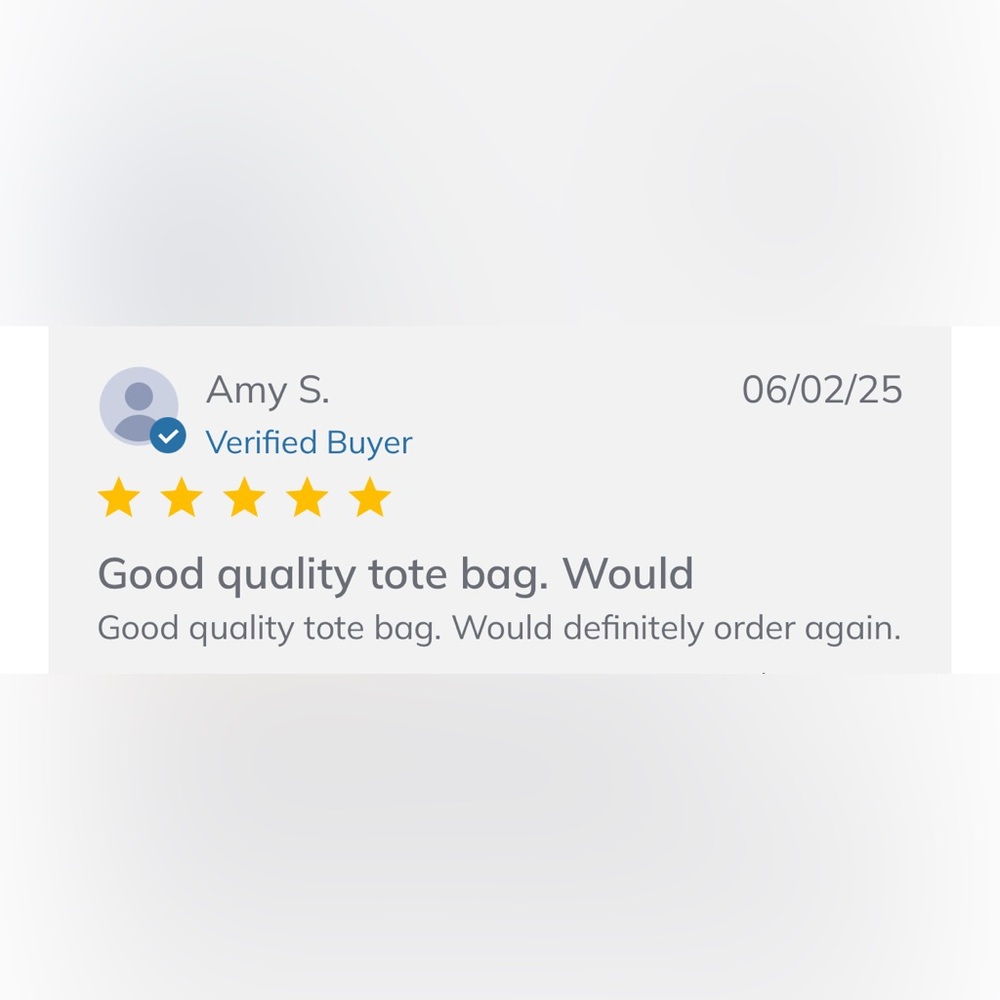 3Pack /$25 The Iconic Shopping Bag (canvas tote) - Picture 10 of 11
